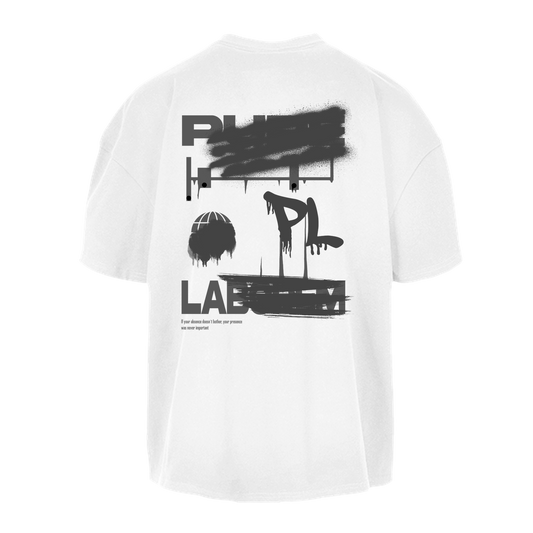 GRAFFITI - Grey on White