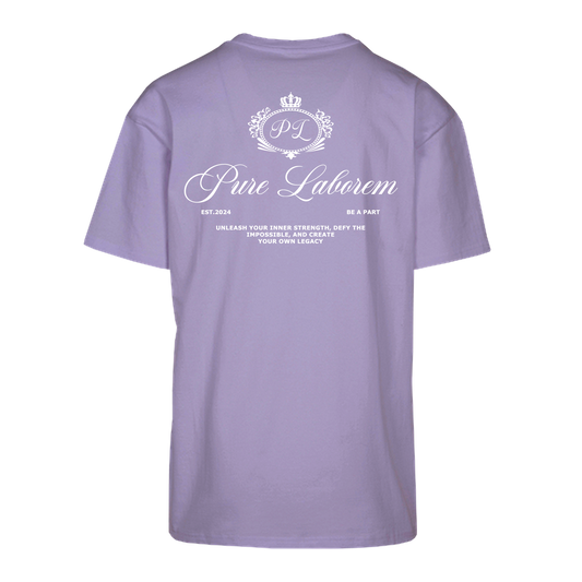 CROWN - White on Lila