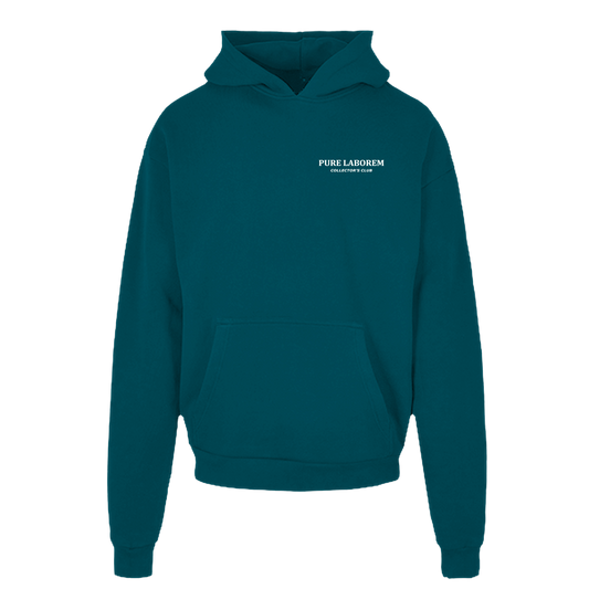 Collector Hoodie - White on Green