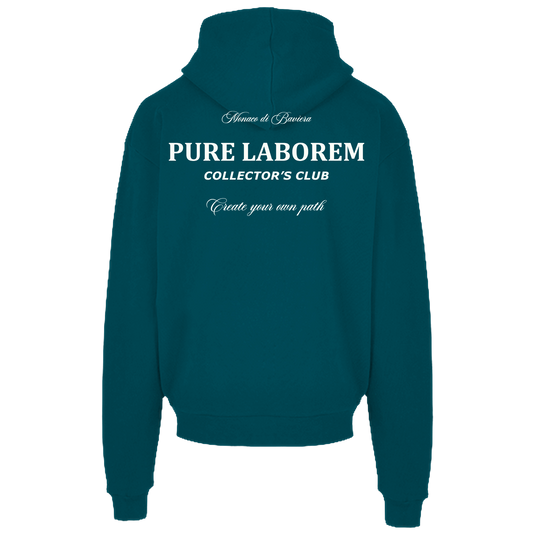 Collector Hoodie - White on Green